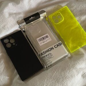 3 New! IPHONE 16 MAX PRO square cases